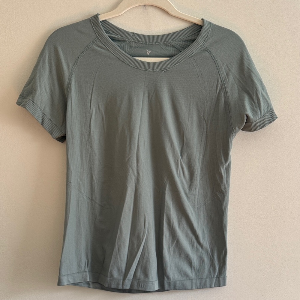 Old Navy Light Sage Short-Sleeve Women's Tee